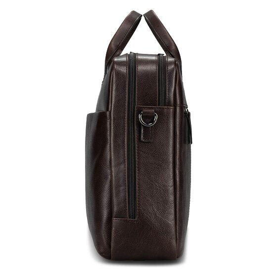 Jost London Teczka Skóra 40 cm Komora na laptopa