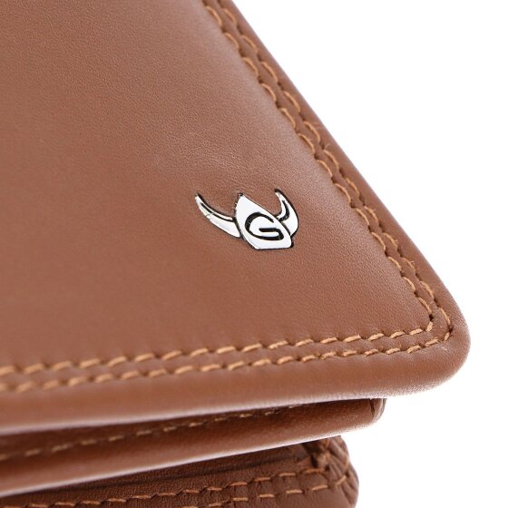 Golden Head Polo Portfel Ochrona RFID Skóra 8.5 cm