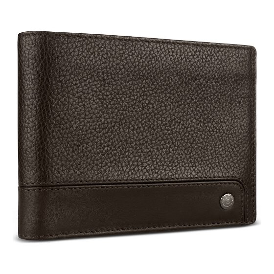 bugatti Due Portfel Ochrona RFID Skórzany 11.5 cm