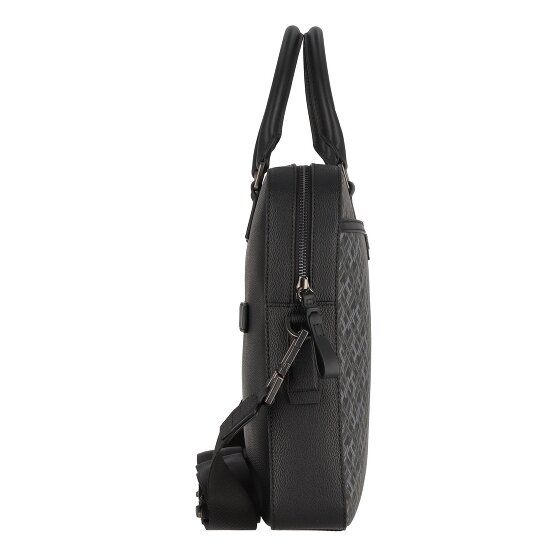 Tommy Hilfiger TH Monogram Teczka Skórzany 40 cm Komora na laptopa