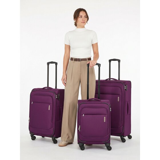 Travelite Priego 4 kółka Zestaw walizek 3-części