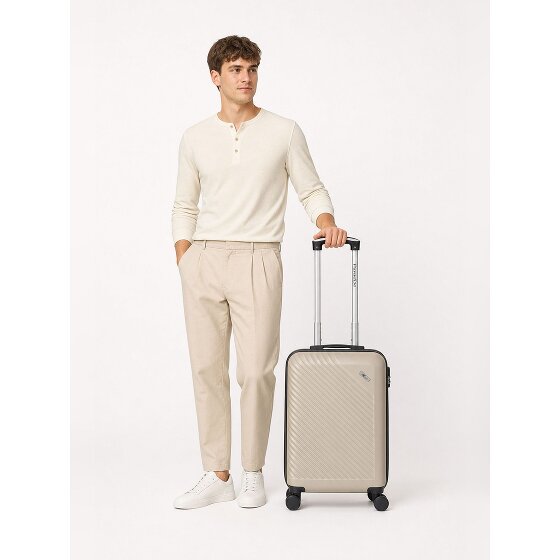 Check.In Paradise 2.0 4 kółka Walizka kabinowa S 55 cm z funkcją poszerzenia