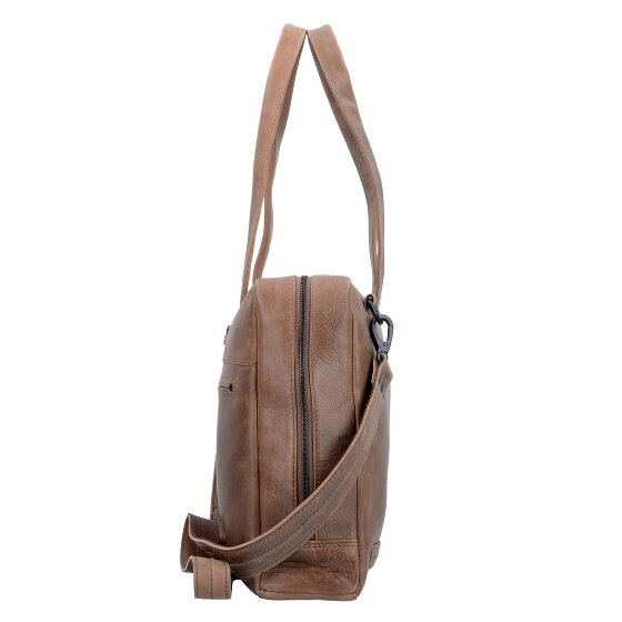 Plevier Pure Torba na ramię Skóra 43 cm Komora na laptopa