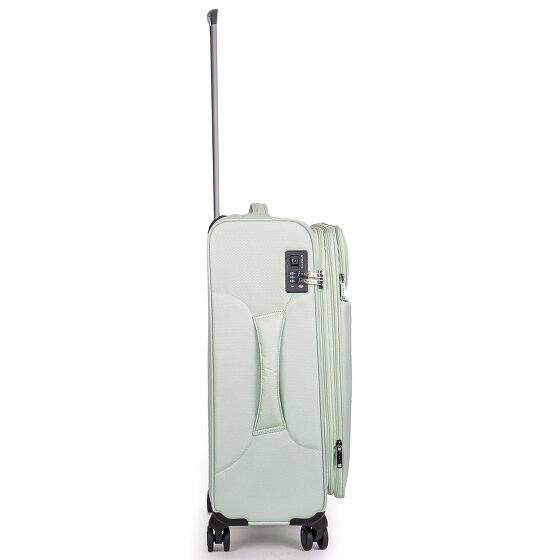 Stratic Stratic Light + 4 kółka Walizka 68 cm z plisą rozprężną