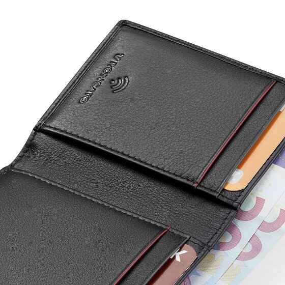 Roncato Detroit Portfel Ochrona RFID Skórzany 8 cm