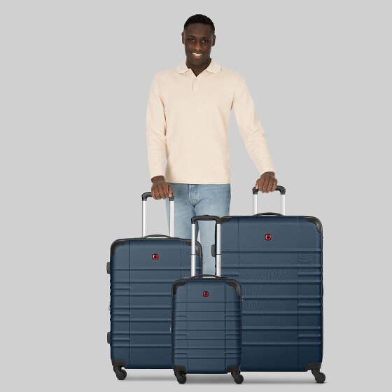 Wenger Amplar Evo 4 kółka Zestaw walizek 3-części z plisą rozprężną