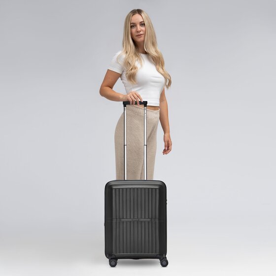 Pactastic Collection 01 4 kółka Walizka kabinowy S 55 cm z plisą rozprężną