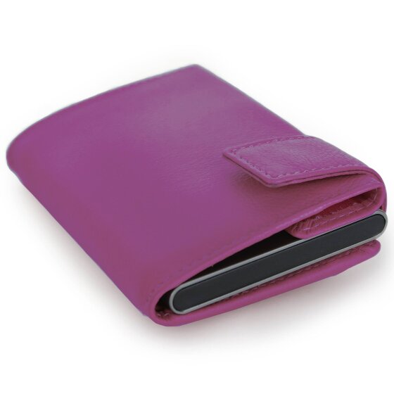 SecWal Etui na karty kredytowe SecWal 1 Skórzany portfel RFID 9 cm