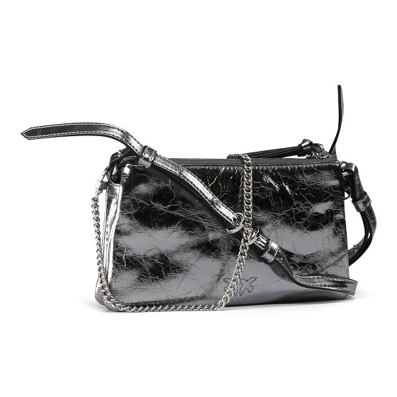 PINKO Double Mini Kopertówka Skórzany 20 cm