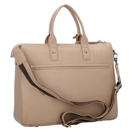 Braun Büffel Hanna Shopper Bag Skórzany 39 cm Komora na laptopa