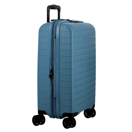 Jump Striper 4 kółka Walizka kabinowa 55 cm z funkcją poszerzenia