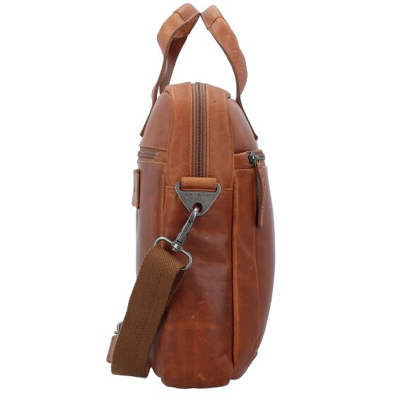 The Chesterfield Brand Wax Pull Up Teczka Skórzany 40 cm Komora na laptopa