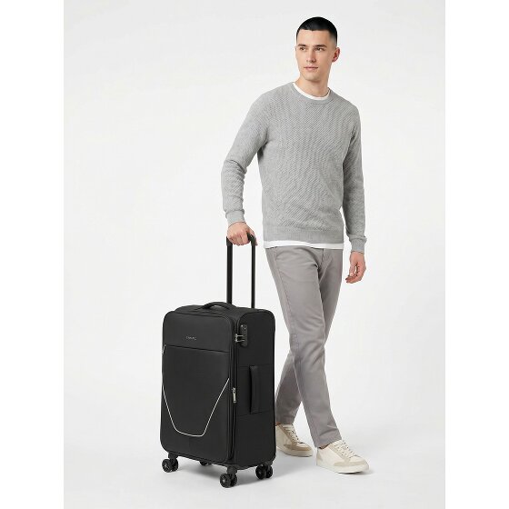Stratic taska 4 kółka Walizka M 65 cm z funkcją poszerzenia