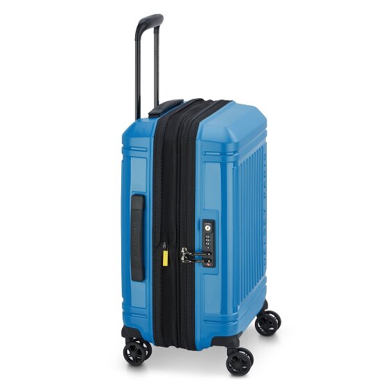 Delsey Paris Lutece Se 4 kółka Walizka kabinowy 55 cm z plisą rozprężną