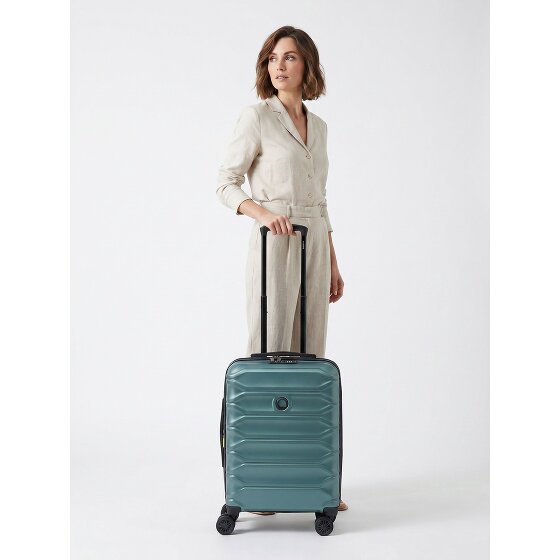 Delsey Paris Meteor 4 kółka Walizka kabinowa 55 cm z funkcją poszerzenia