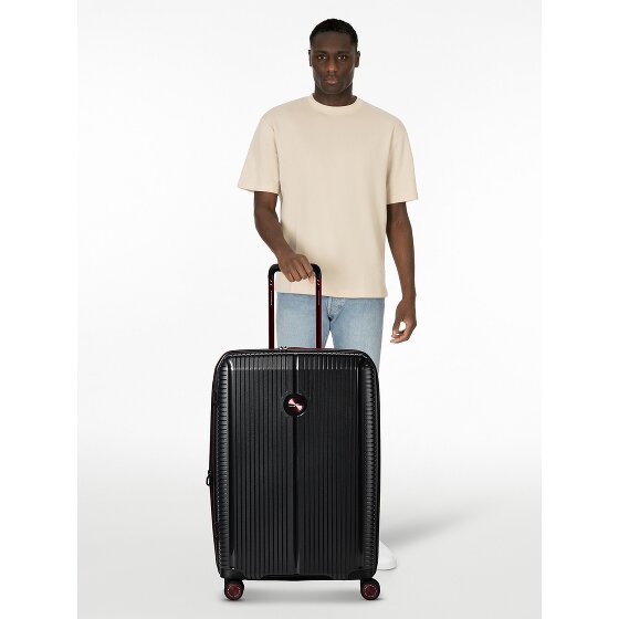 Polestream Paris 4 kółka Walizka 69 cm z plisą rozprężną