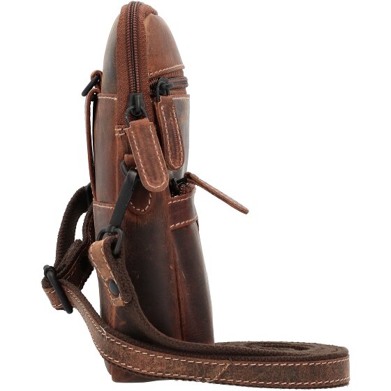 Jack Kinsky Skórzana torba na ramię Baltimore 11 16 cm