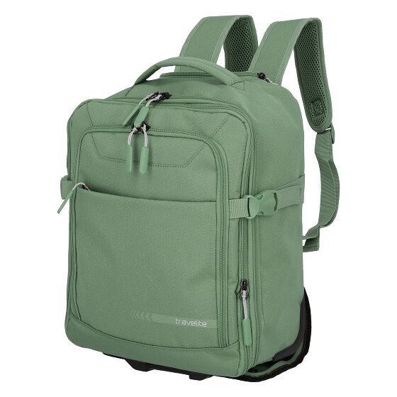 Travelite Kick Off 2 kółka Walizka z plecakiem 40 cm Komora na laptopa