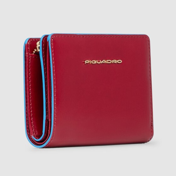 Piquadro Blue Square Portfel Ochrona RFID Skórzany 11 cm