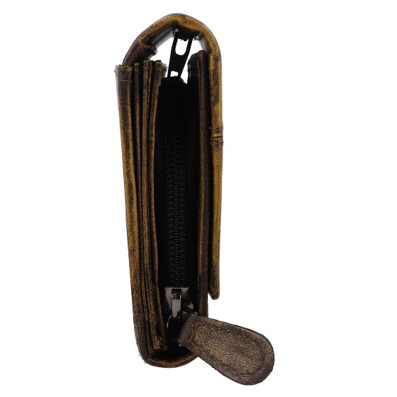 Greenburry Destressed Portfel Ochrona RFID Skórzany 18.5 cm