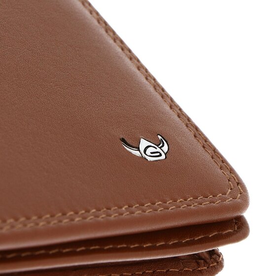Golden Head Polo Portfel Ochrona RFID Skóra 13 cm