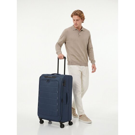Travelite Skaii 4 kółka Walizka L 78 cm z funkcją poszerzenia
