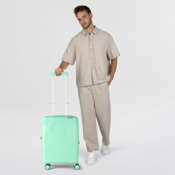 American Tourister Mickey Magic 4 kółka Walizka kabinowy 55 cm z plisą rozprężną