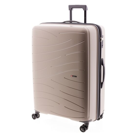 Gladiator 1700 4 kółka Walizka 74 cm z plisą rozprężną