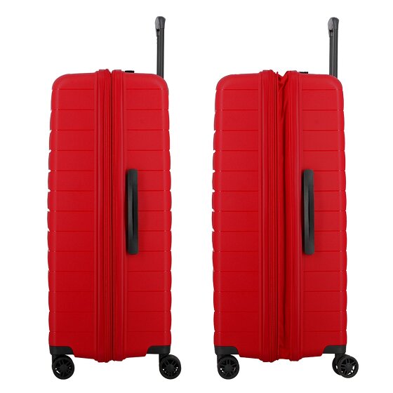 Jump Striper 4 kółka Walizka 77 cm z plisą rozprężną