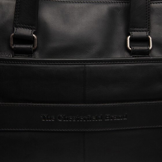 The Chesterfield Brand Elvas Teczka Skórzany 40 cm Komora na laptopa