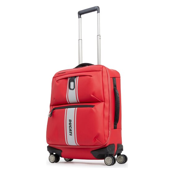 Piquadro Piquadro x Ducati Limited 4 kółka Walizka kabinowa 55 cm