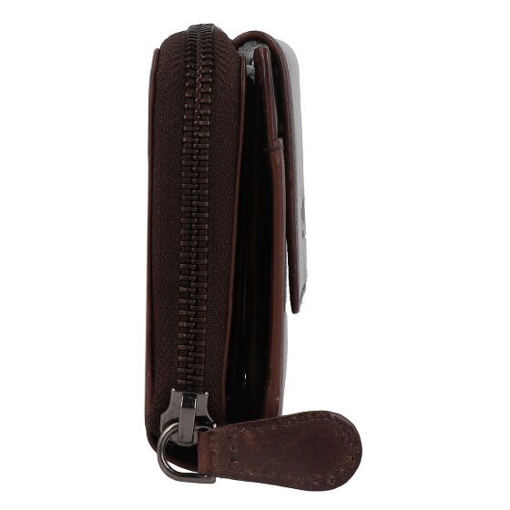 Greenburry Newport Portfel Ochrona RFID Skórzany 14 cm