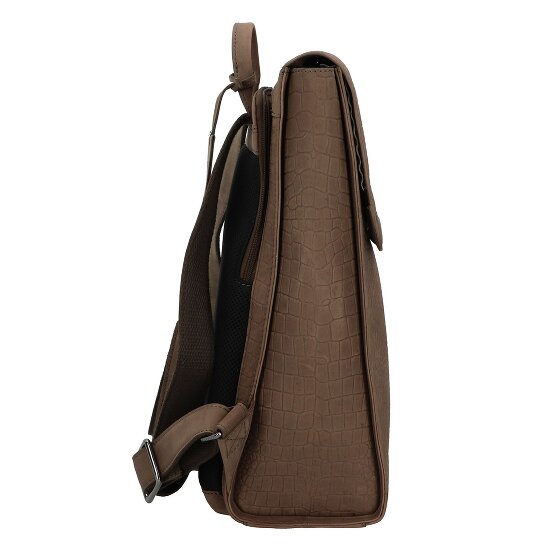 Burkely Casual Carly Plecak Skórzany 30 cm Komora na laptopa