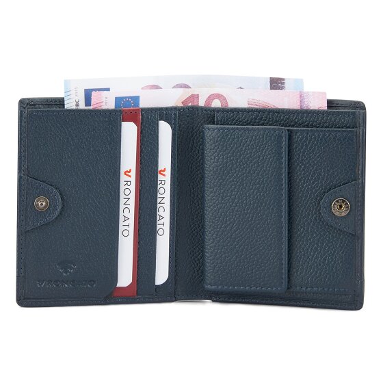 Roncato Trial DLX Portfel Ochrona RFID Skórzany 9 cm