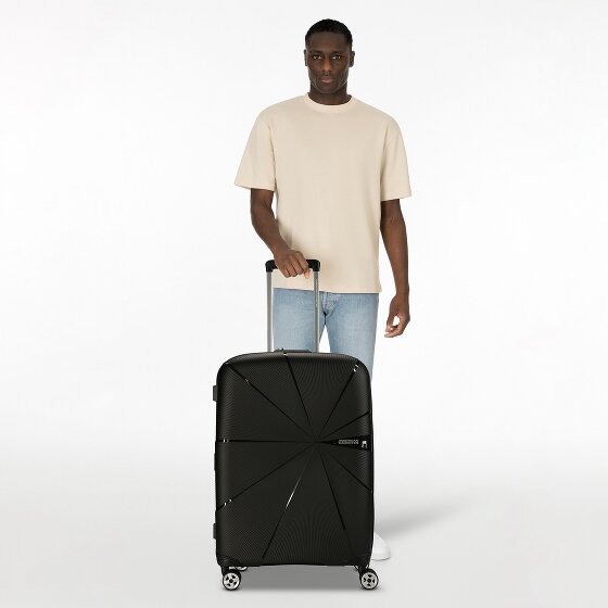 American Tourister Starvibe 4 kółka Walizka 67 cm z plisą rozprężną