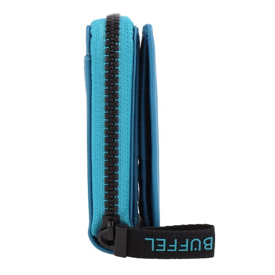 Braun Büffel Capri Portfel Ochrona RFID Skórzany 11 cm