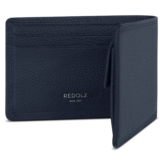 Redolz Leather Essentials QF mały portfel RFID skóra 10,5 cm
