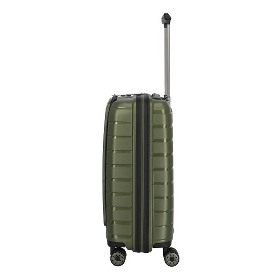 Travelite Air Base 4 kółka Walizka kabinowa 55 cm Komora na laptopa