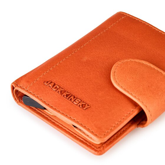 Jack Kinsky Aruba Portfel Ochrona RFID Skórzany 7.5 cm