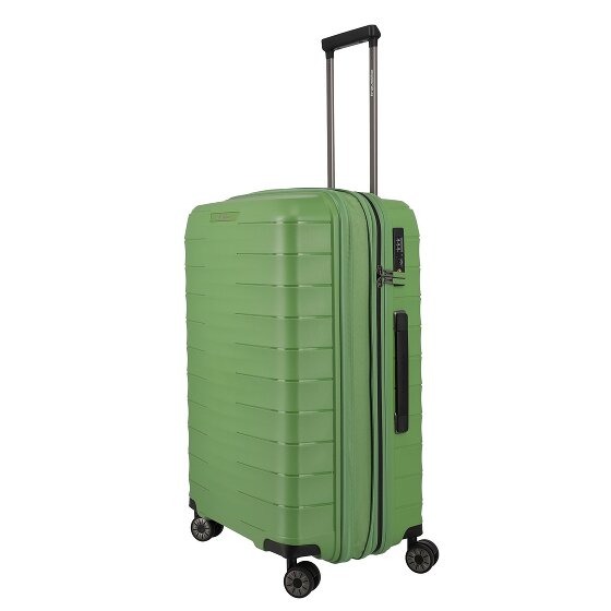 Travelite Mooby 4 kółka Zestaw walizek 3-części z plisą rozprężną