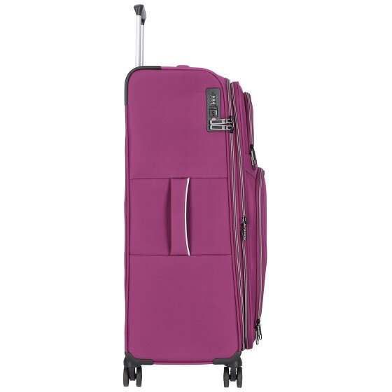 d&n Travel Line 9204 4 kółka Walizka L 76 cm z plisą rozprężną