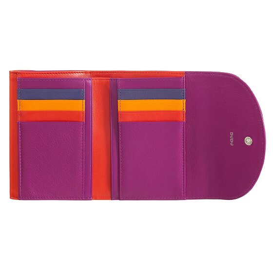 DuDu Galapagos Portfel Ochrona RFID Skóra 13 cm