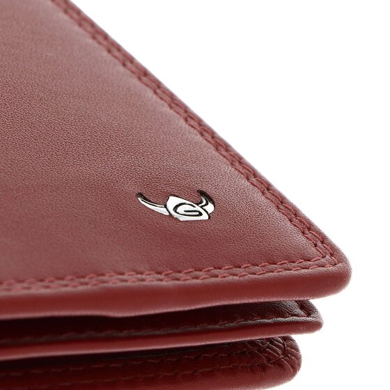 Golden Head Polo Portfel Ochrona RFID Skóra 11.5 cm