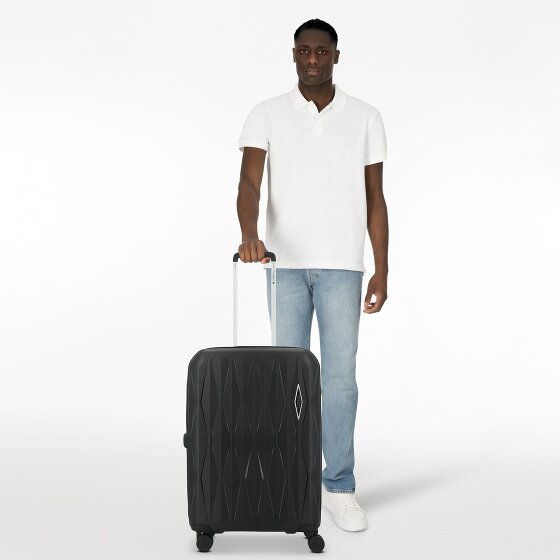 Gabol Infinity 4 kółka Walizka 66 cm z plisą rozprężną