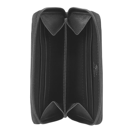 Maître ellern Portfel Ochrona RFID Skórzany 11 cm