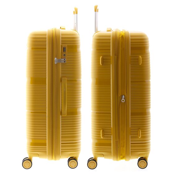 Gladiator 0800 4 kółka Walizka 76 cm z plisą rozprężną