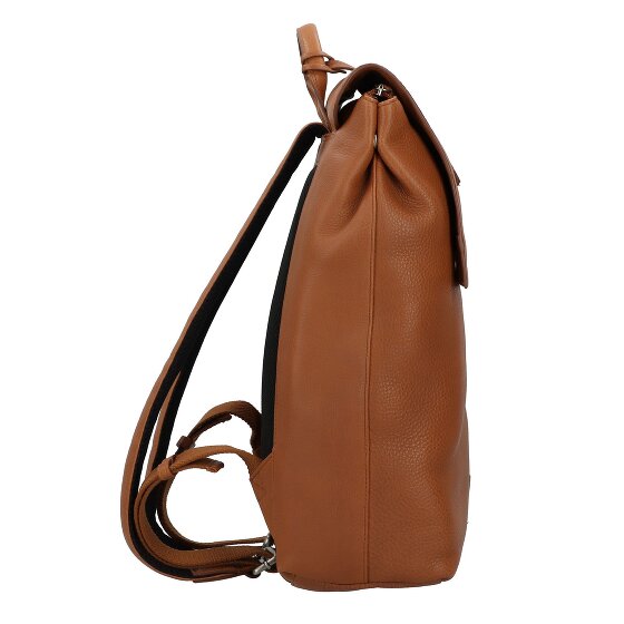 Burkely Soft Skylar Plecak Skórzany 40 cm Komora na laptopa