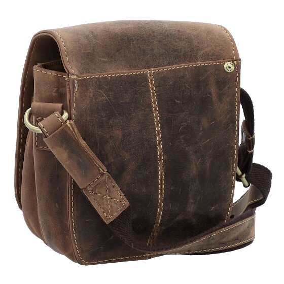 Greenburry Vintage Torba na ramię skórzana 16 cm