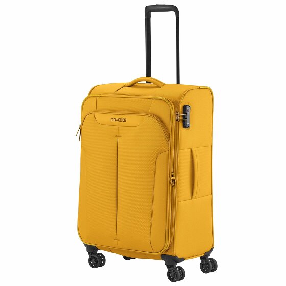 Travelite Croatia 4 kółka Zestaw walizek 3-części z plisą rozprężną