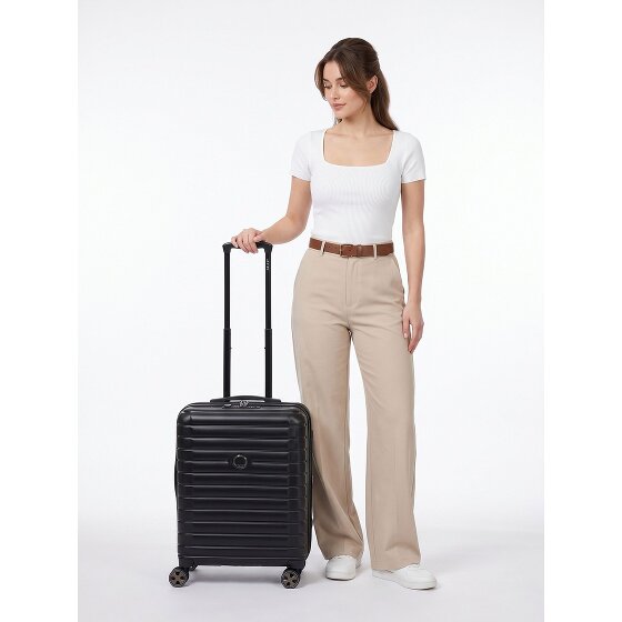 Delsey Paris Shadow 5.0 4 kółka Walizka kabinowa 55 cm z funkcją poszerzenia